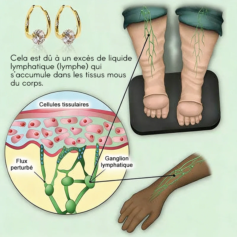 (🔥DERNIER JOUR DE PROMO - 70 % DE RÉDUCTION🔥) 🎉 CZTICLE® Boucles d'oreilles Lymphvity MagneTherapy au germanium - Image 5
