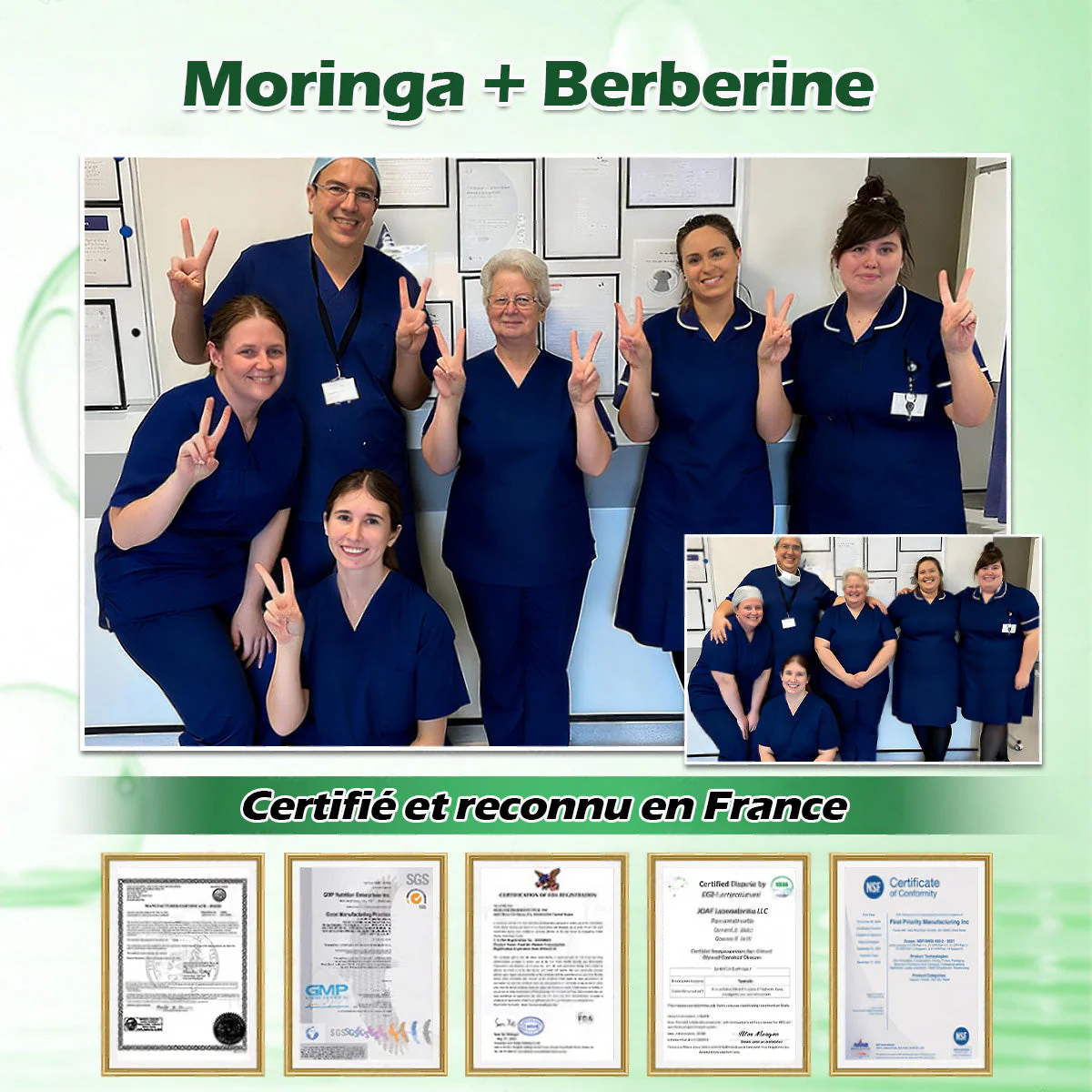 Magasin Officiel |  Healrize® Moringa & Bérbérine 10-en-1 Patch Nanomicro-aiguilles Avancé👩‍⚕️ (Une application quotidienne, résultats visibles en 7 jours)🌼 Obésité, Diabète, Apnée du sommeil, Problèmes articulaires - Image 7