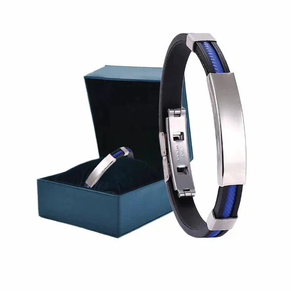 🏆 Meilleure vente丨Therapeutic Lympunclog Titanium Wristband — Inspiré par TitaniumION pour un usage quotidien, il soutient la circulation sanguine, la relaxation et soulage les inconforts articulaires. Aide à la détox et au soutien lymphatique. - Image 4